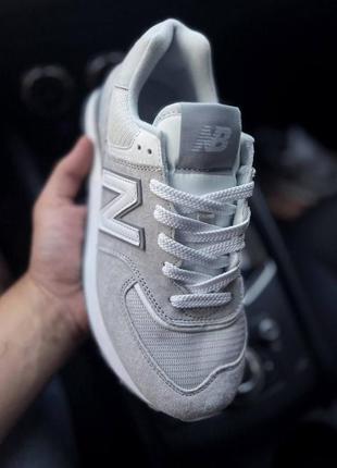 Женские кроссовки new balance 574 legacy light gray3 фото