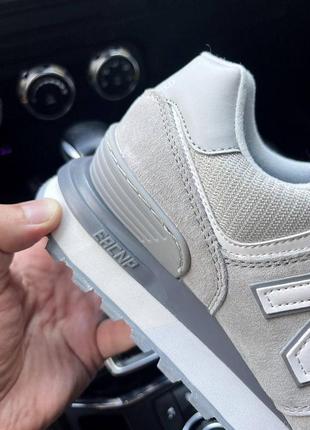 Женские кроссовки new balance 574 legacy light gray5 фото