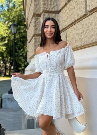 Муслиновое платье