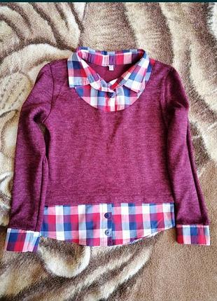 Кофта - обманка для вашей принцессы.