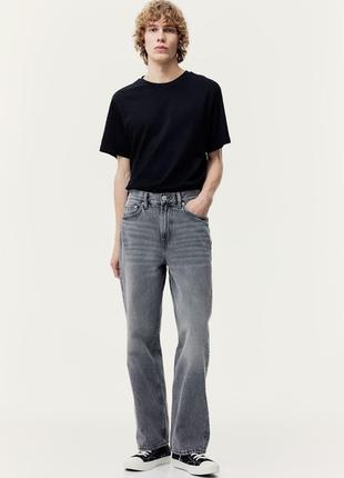 Джинси h&m straight relaxed fit 1210175002