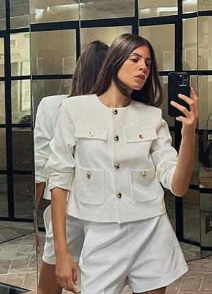 Пиджак блейзер жакет zara