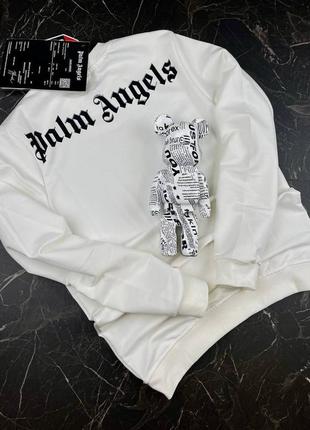 Світшот palm angels. жіночий світшот (кофта без капюшона). двонитка (весна, осінь)