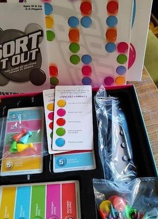 Настольная игра sort it out ( игра -наведение порядка)
