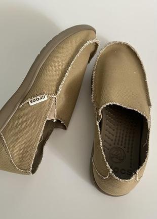 Лофери мокасини crocs santa cruz loafers. оригінал.