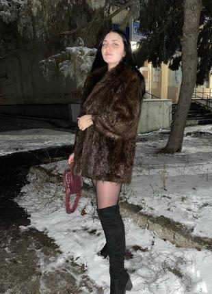 Шуба з нутрії