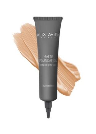 Матирующий тональный крем alix avien
