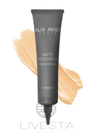 Матирующий тональный крем alix avien