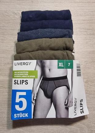 Мужские трусы слипы xl, трусы livergy, мужественные трусы хл, германия