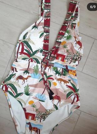 Купальник сдельный монокини