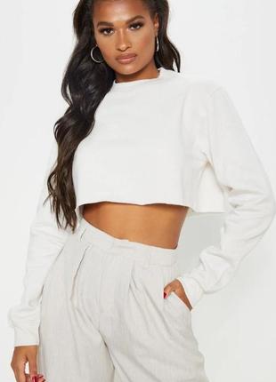 Укороченный женский свитер prettylittlething