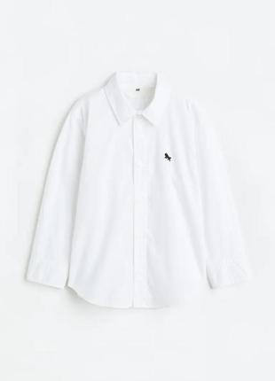 Рубашка на мальчика, рубашка белая, белая рубашка