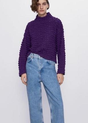 Свитшот жатка оверсайз zara