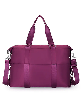 Сумка жіноча спортивна з плечовим ременем фіолетова