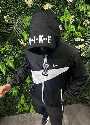 Мужская демисезонная куртка ветровка весенняя осенняя nike