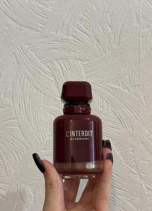 Парфум givenchy l’interdit rouge ultime