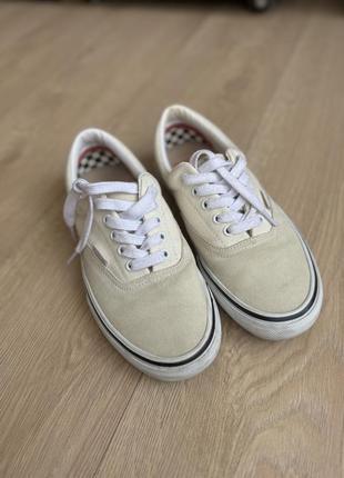 Кеди vans коричневі венси бежеві