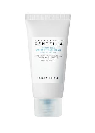 Солнцезащитный крем skin1004 madagascar centella hyalu-cica water-fit 15 мл