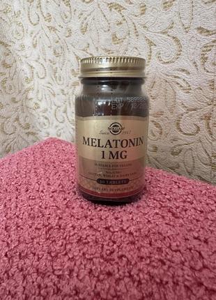 Melatonin solgar (мелатонін) 1 мг