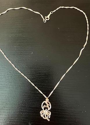 Цепочка из мед золота скорпион