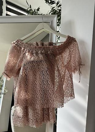 Комплект из юбки и блузы zara