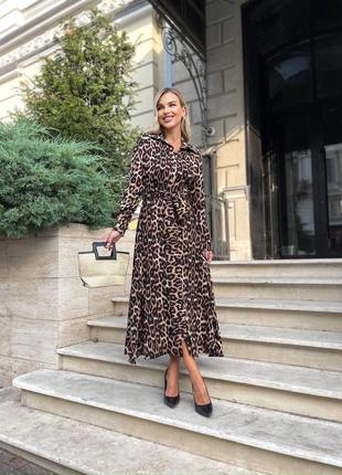 Женское платье лео турецкий штапель