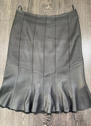 Спідниця шкіряна