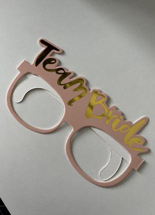 Очки для девичника вечера