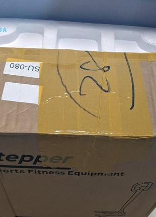 Качественный новый степпер с высокой ручкой домашний фитнес кардио тренажер