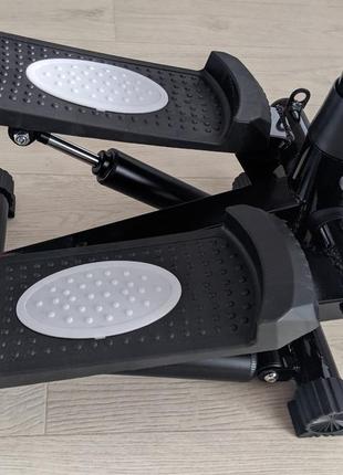 Качественный новый степпер с высокой ручкой домашний фитнес кардио тренажер