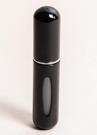 Атомайзер для духов. дорожный флакон-атомайзер цвет черный