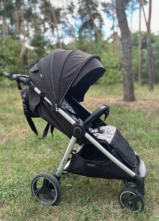 Коляска carrello pulse leather black