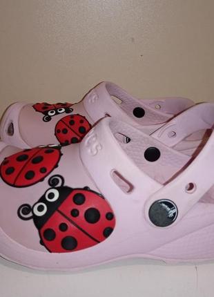 Брендовые супер крюти сабо с 3d узором crocs..