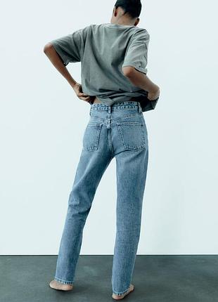 Джинси zara straight2 фото