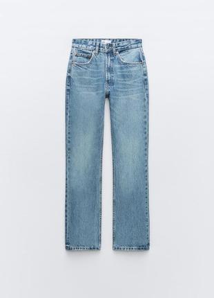 Джинси zara straight4 фото