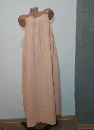 Платье-сарафан натуральное.новое с биркой3 фото