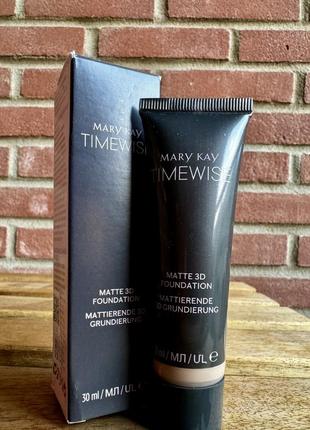 Mary kay timewise matte 3d foundation матова тональна основа