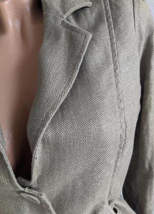 Жакет із 100% льону, laura clement, франция*7 фото