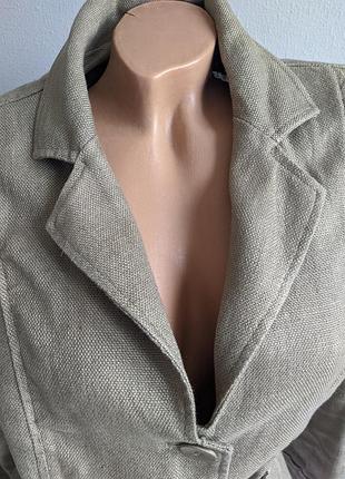 Жакет із 100% льону, laura clement, франция*4 фото