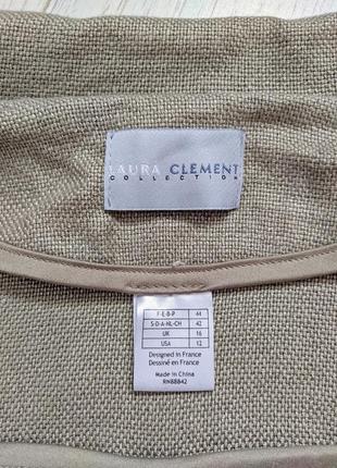 Жакет із 100% льону, laura clement, франция*9 фото