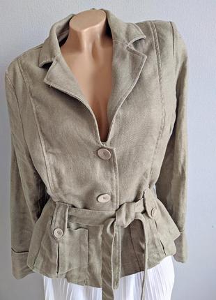 Жакет із 100% льону, laura clement, франция*