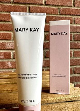 Mary kay матувальний гель для вмивання для комбінованої та жирної шкіри обличчя