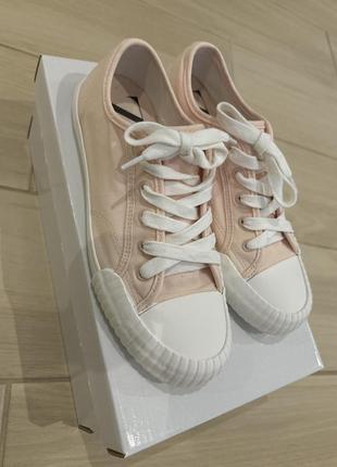 Кеды мокасины кроссовки слипоны zara 37