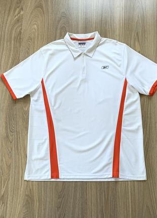 Чоловіча спортивна тренувальна поло футболка reebok
