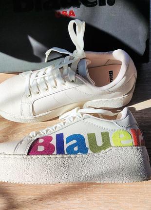 Женские кросовки сникерсы blauer кожа размер 37