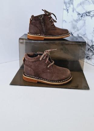 Детские кожаные ботиночки clarks