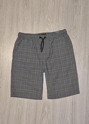 Классические шорты чинос в клетку на резинке от next 11 лет