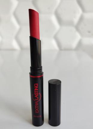 Стойкая помада для губ от эйвон avon rose creme