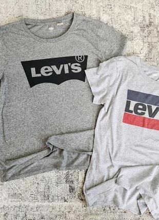 Футболка levi's белая оригинал!