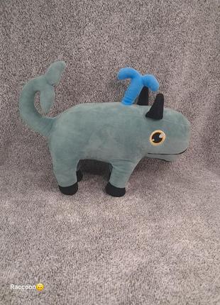 Мʼяка іграшка, кит, бегемот